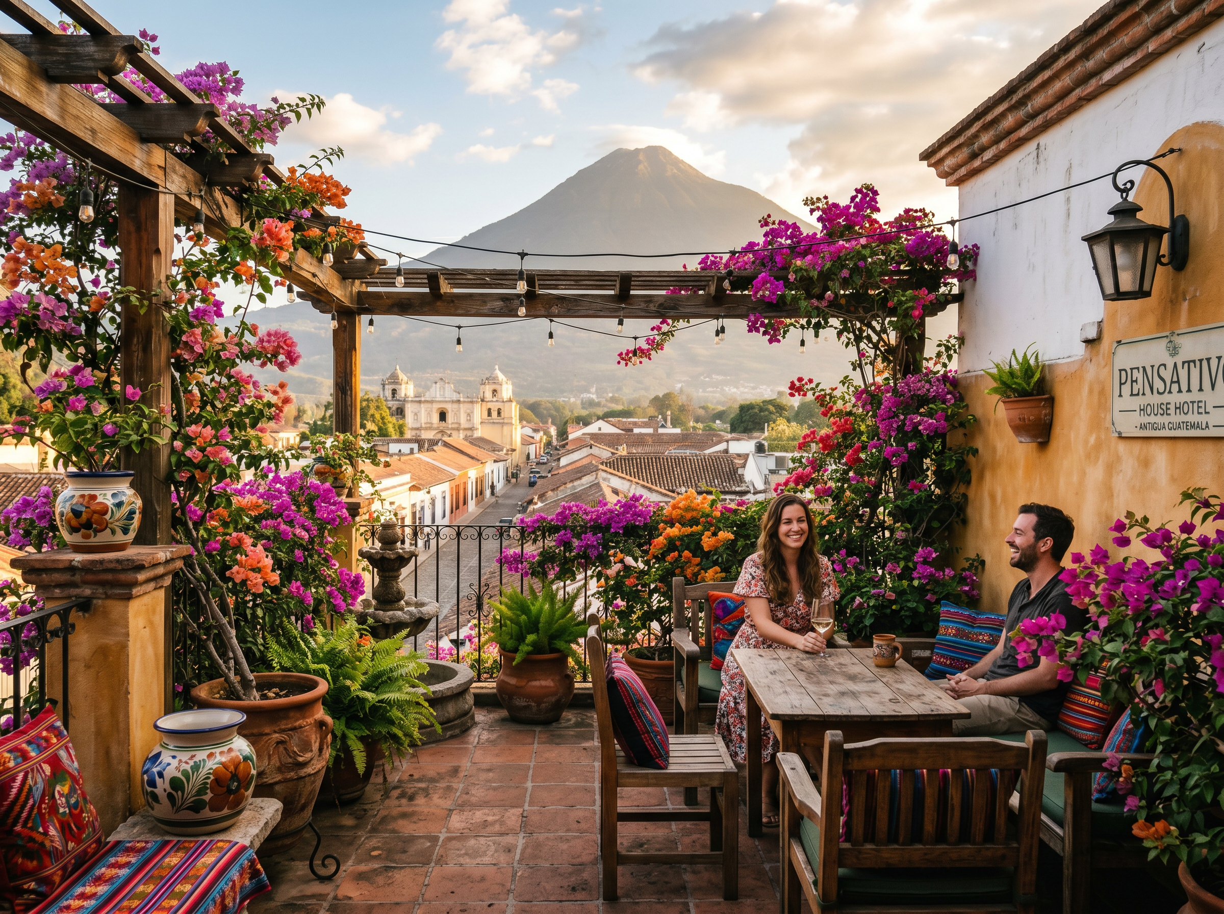 Pensativo House Hotel rooftop garden terrace