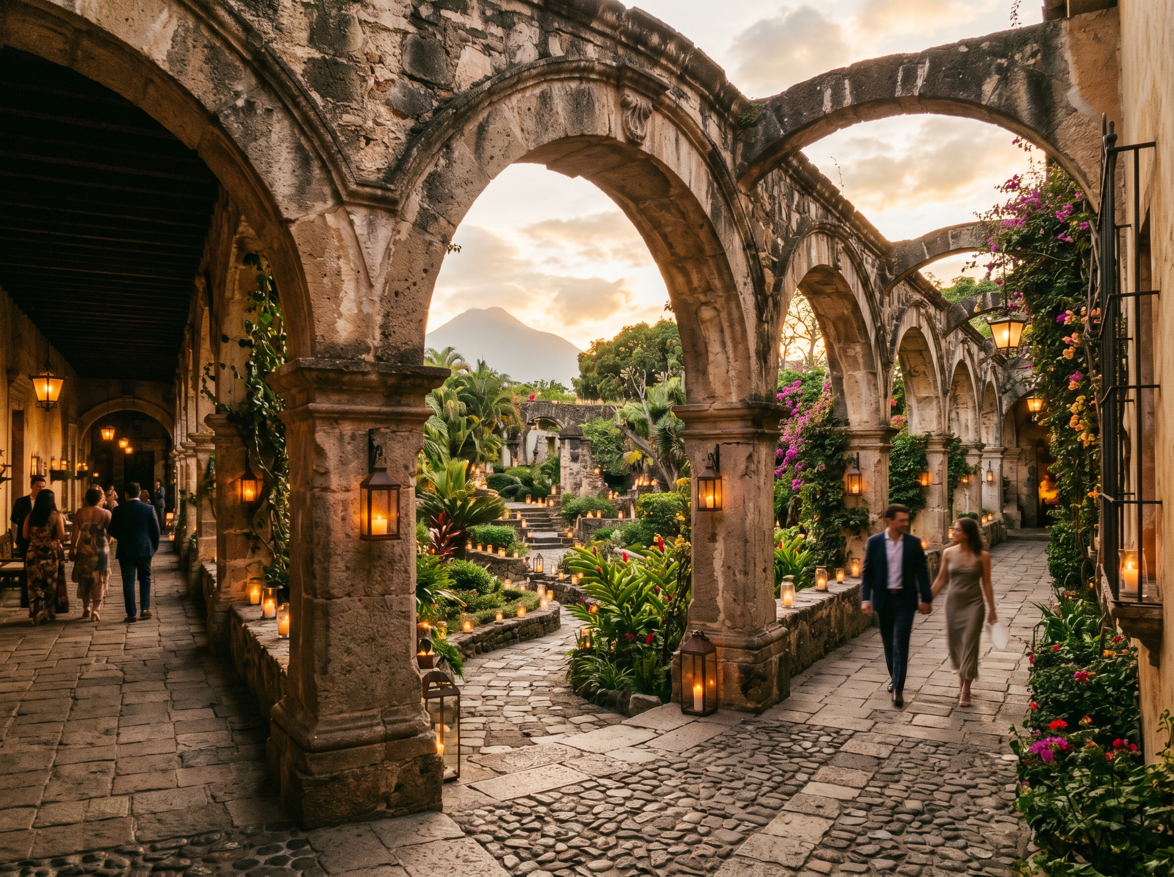 Hotel Casa Santo Domingo monastery gardens